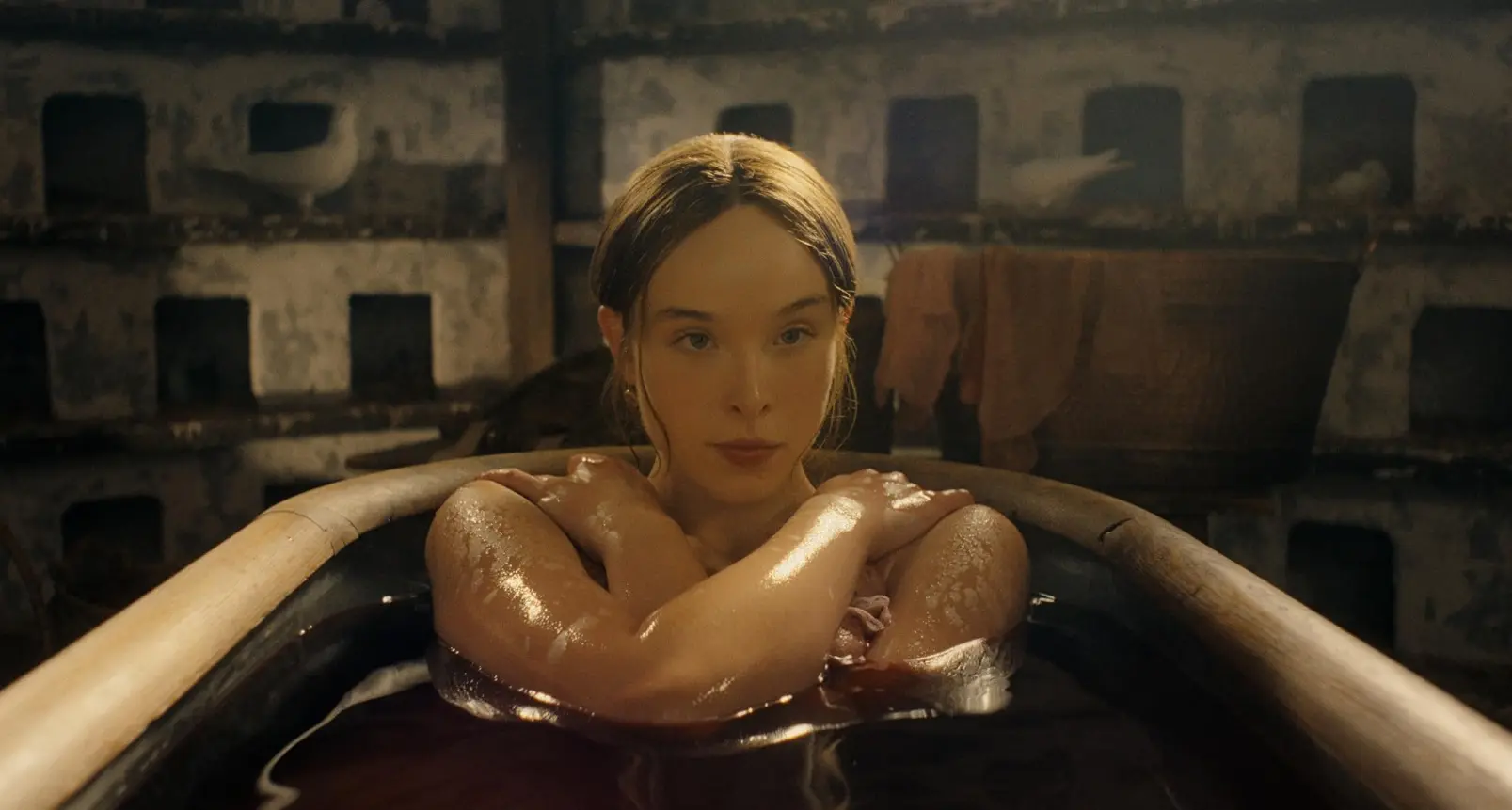 Ella Beatty dans 'Monster : L'histoire de Lizzie Borden' (image : Netflix)