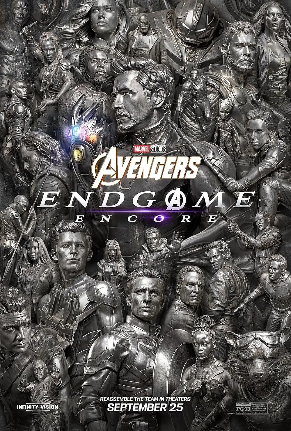 Affiche « Avengers : Endgame Encore » (image : IMDb)