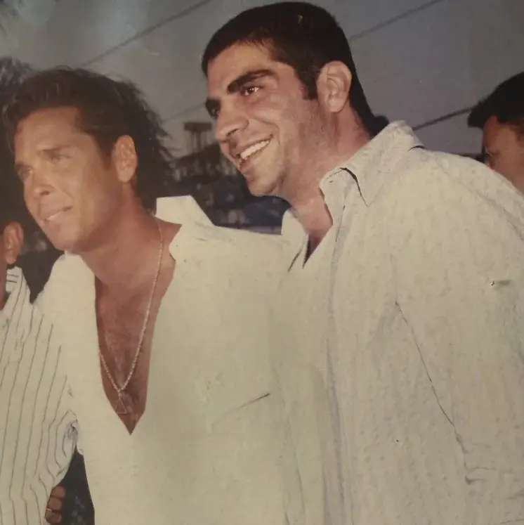 Roberto Palazuelos et Jorge Kahwagi (image : Instagram/@robertopalazuelosbadeaux)