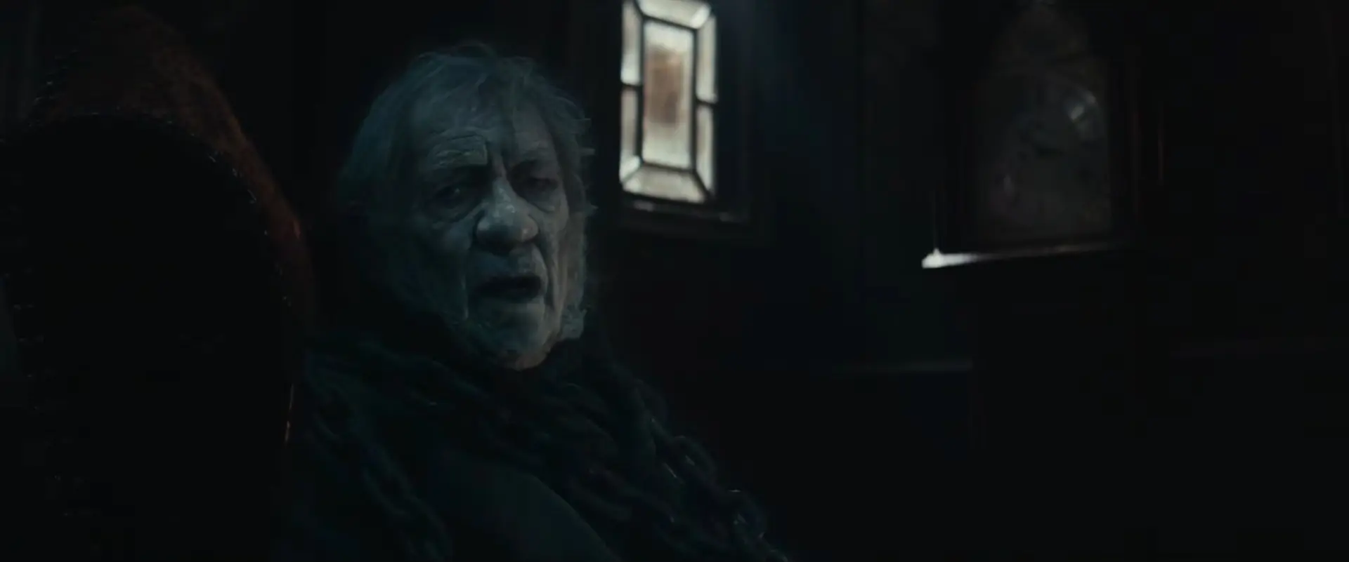Ian McKellen dans « Ebenezer » (image : Paramount Pictures)