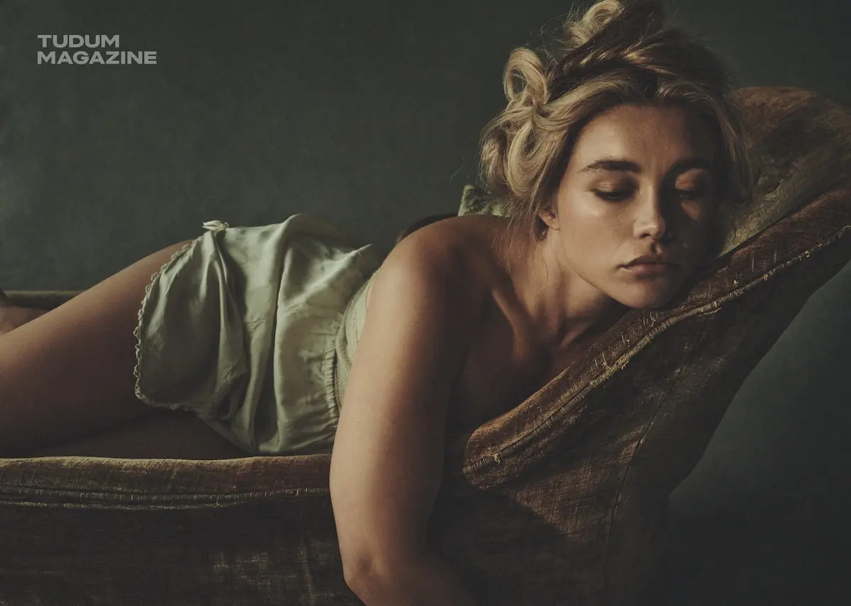Florence Pugh (image : Magazine Tudum)