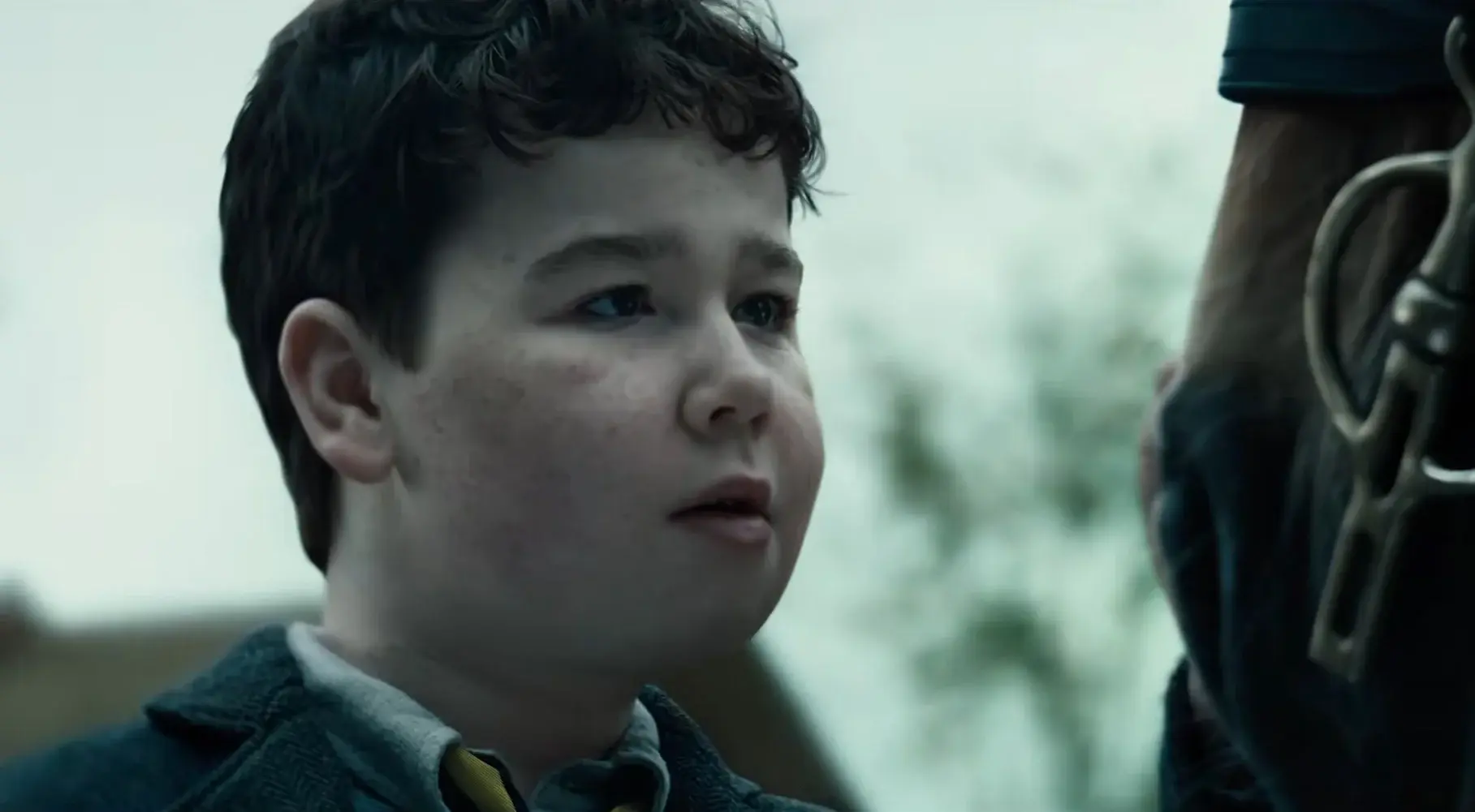 David McKenna dans le rôle de Digory Kirke dans « Le neveu du magicien » (image : Netflix)