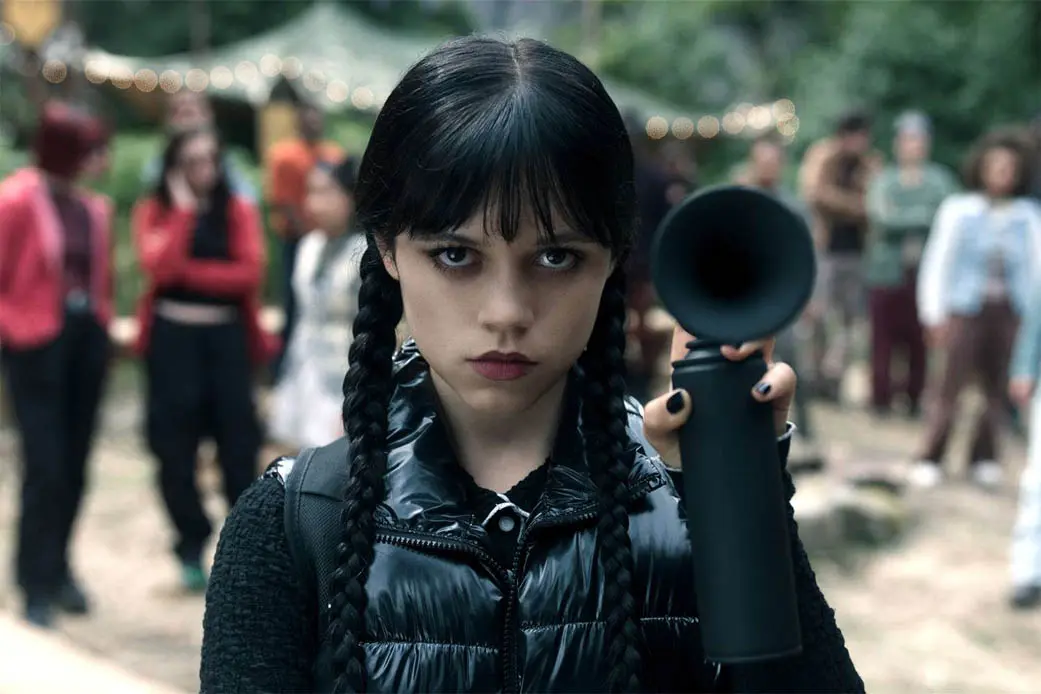 Jenna Ortega dans la deuxième saison de