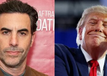 Sacha Baron Cohen change son discours sur Donald Trump et dit désormais qu&rsquo;il a des « éclairs de génie »