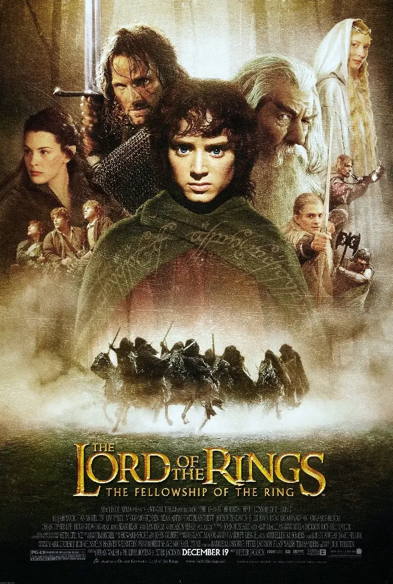 Affiche de « Le Seigneur des Anneaux : La Communauté de l'Anneau » (image : IMDb)