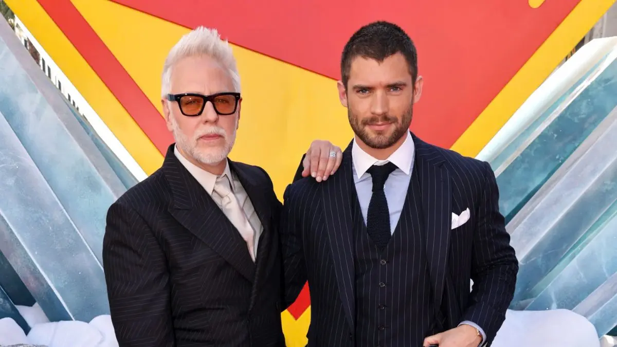 David Corenswet et James Gunn (Photo : Getty)